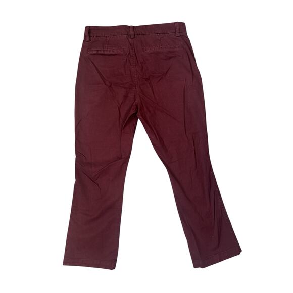 J.Crew‎ Sammie Burgundy Stretch Chino Pants Size 28 - Picture 6 of 6